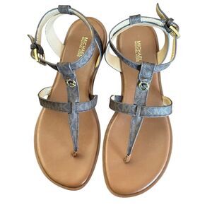 MICHAEL Michael Kors Sasha Thong Flat Sandals Size 11M